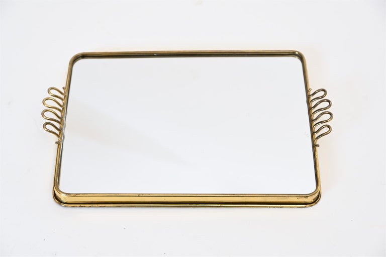 Small Mirror Tray For Sale at 1stDibs