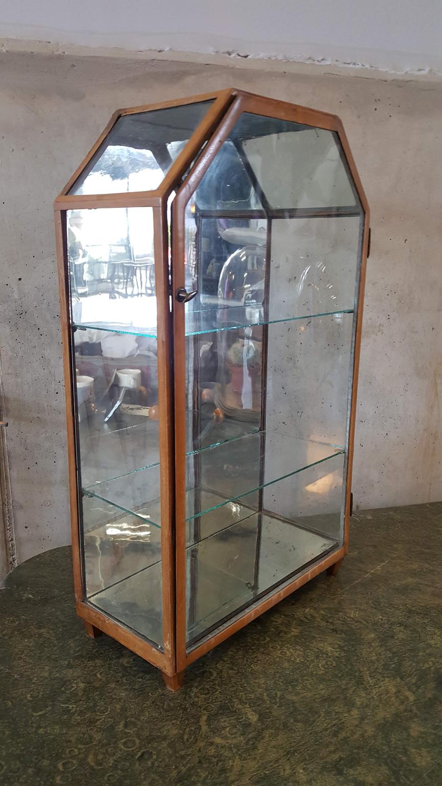 Small Mirrored Table Display from the 19th Century 1