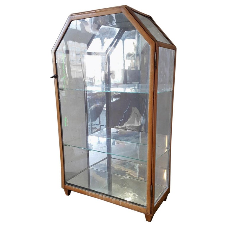 Small Mirrored Table Display From The 19th Century