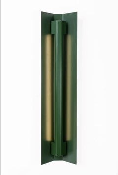 Small Misalliance Ral Bottle Green Wall Light by Lexavala