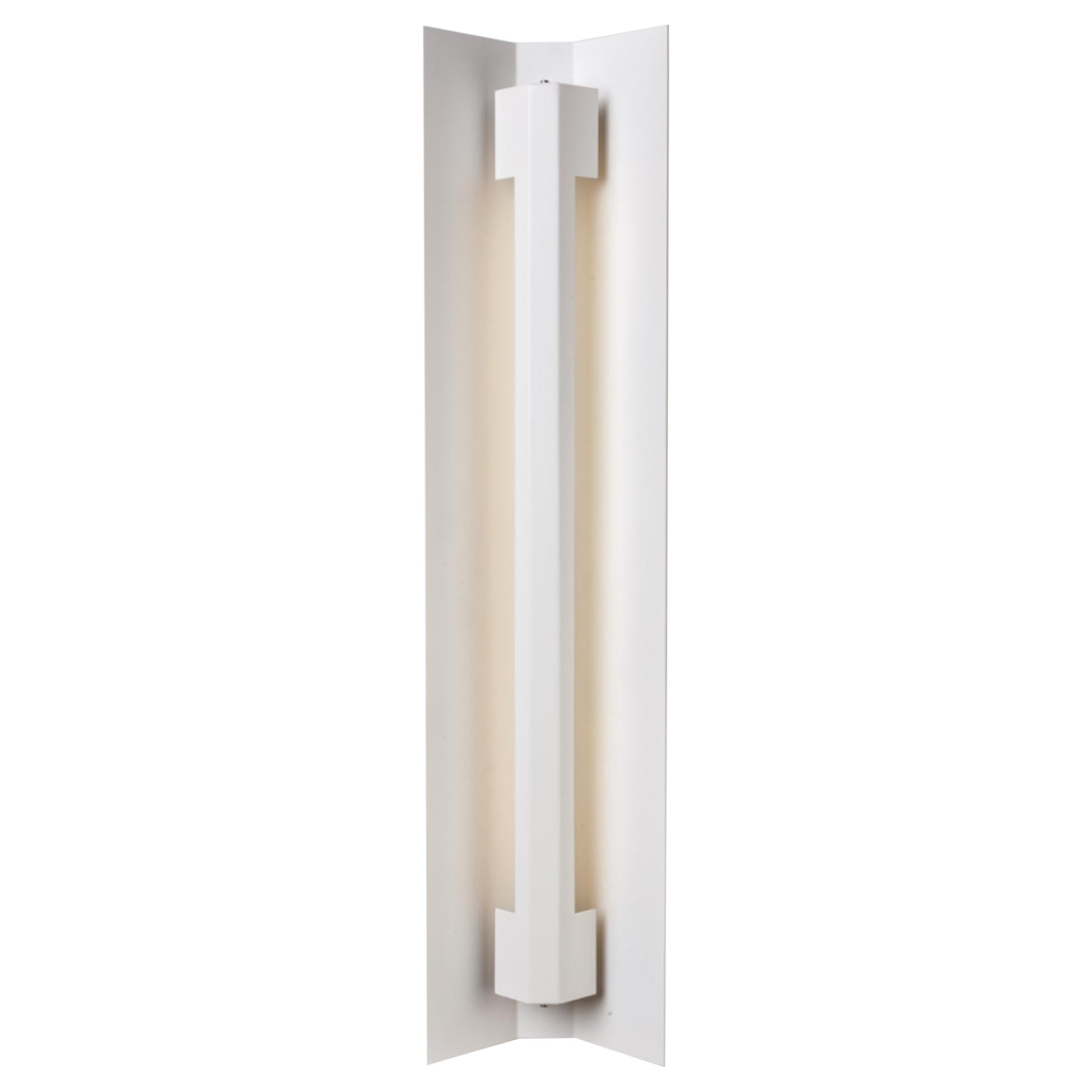 Small Misalliance Ral Pure White Wall Light by Lexavala