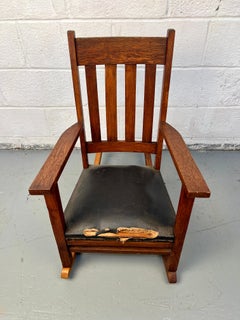 Small Mission Rocking Chair