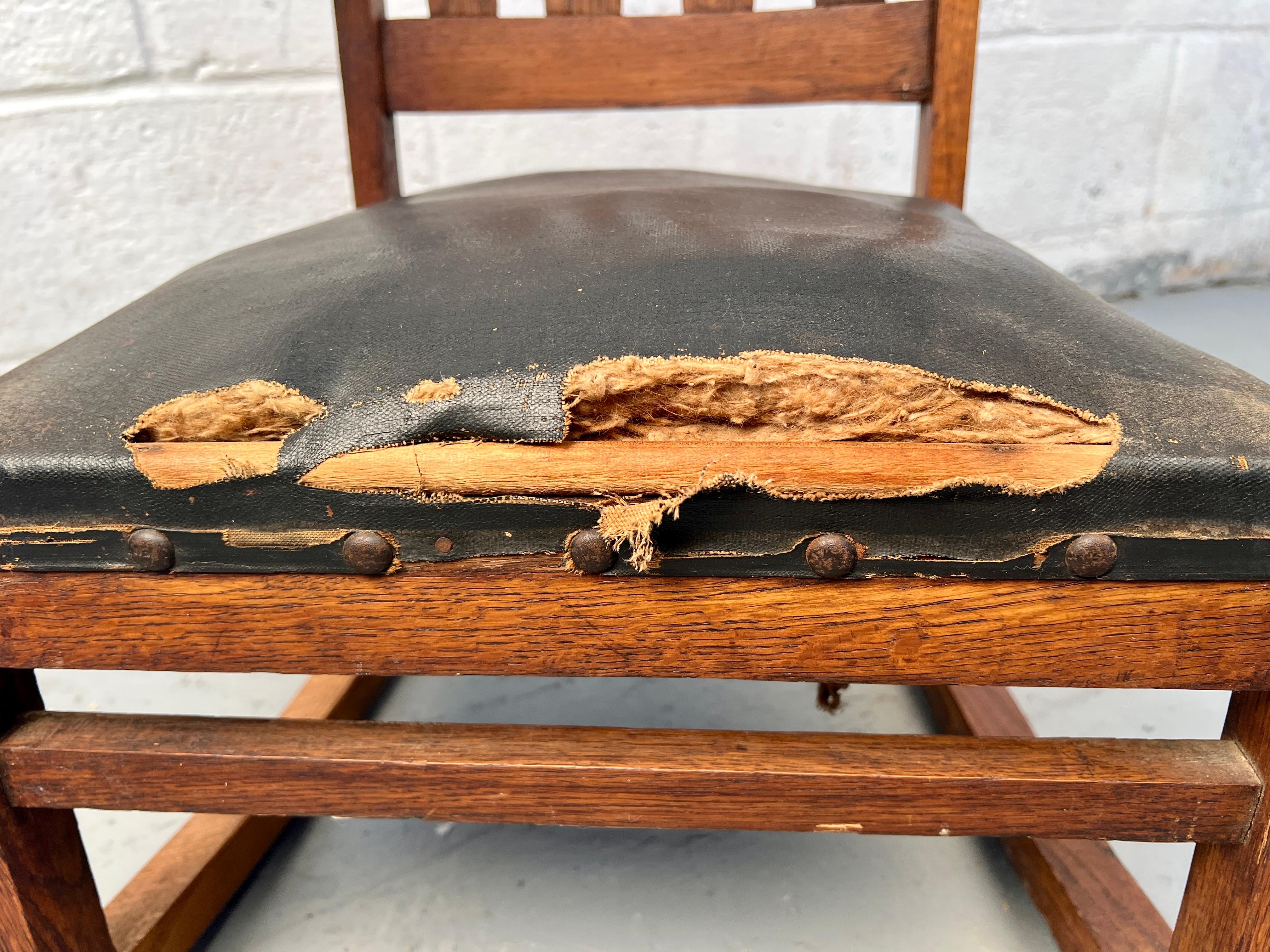 Kleiner Mission Schaukelstuhl im Angebot 3