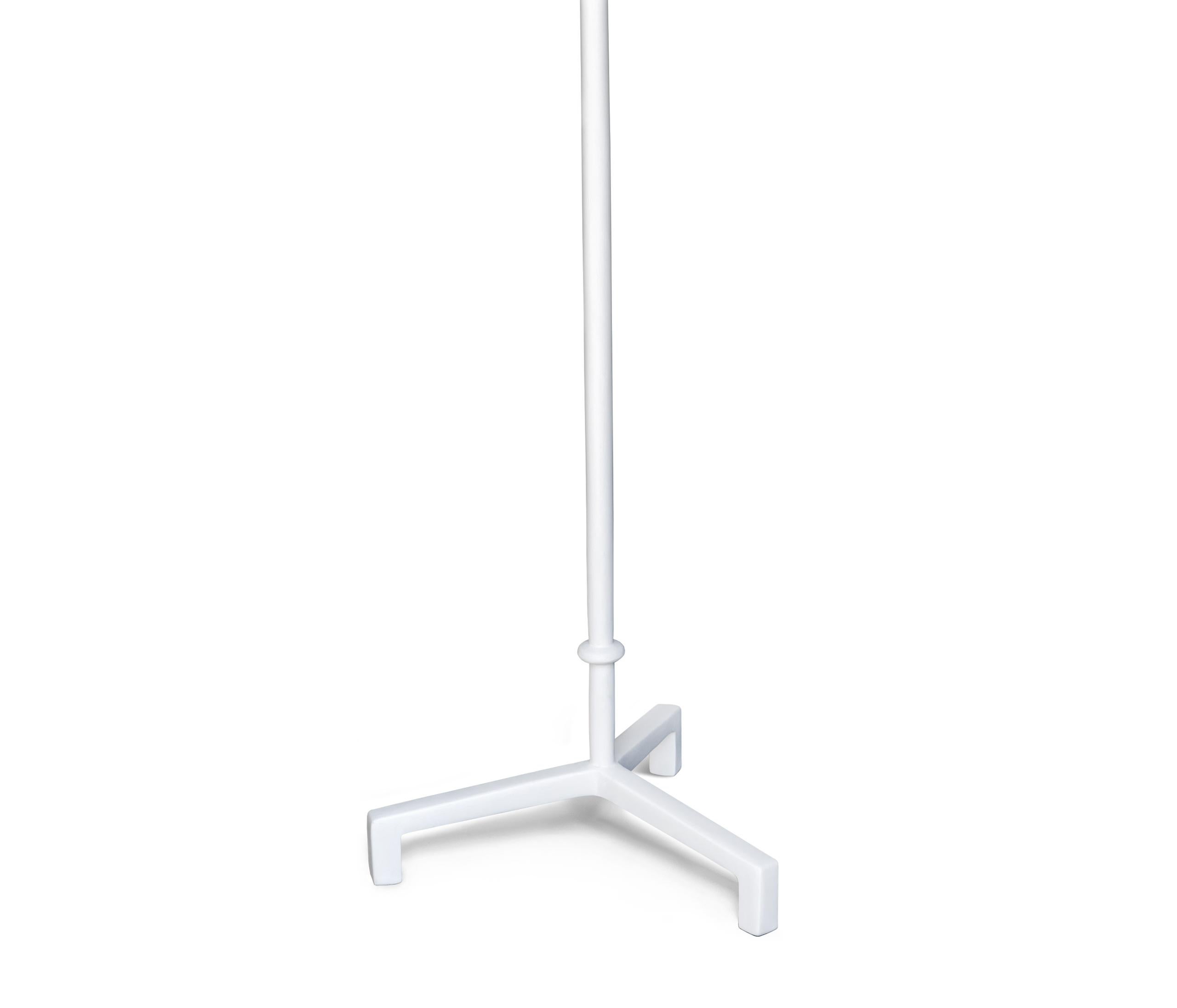 Mid-Century Modern Mittis Sculptural Floor Lamp in Plaster by Benediko, Small