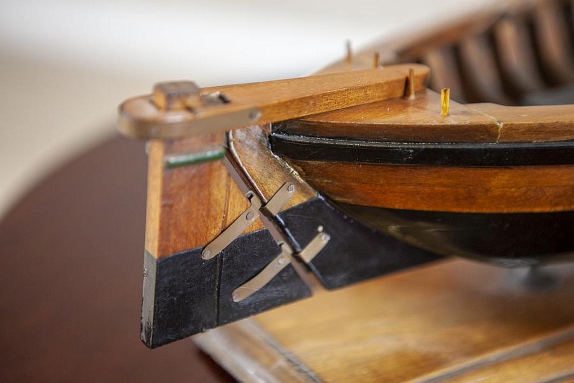 Small Model of Yacht from the Prewar Period 8