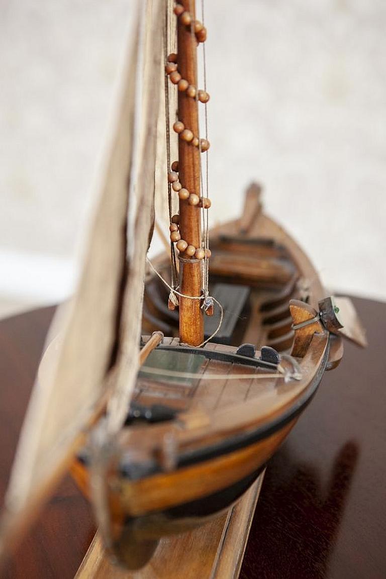 Small Model of Yacht from the Prewar Period 1