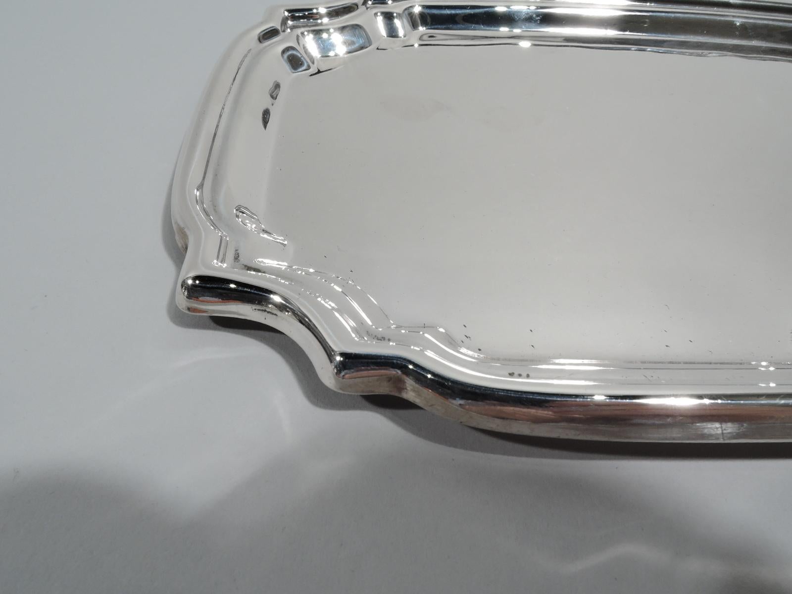 small sterling silver tray