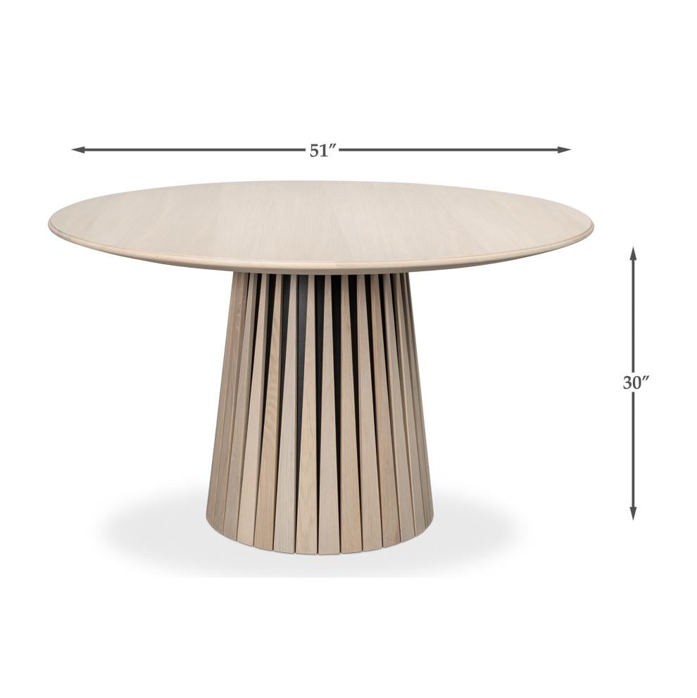 Small Modern Round Dining Table For Sale 4