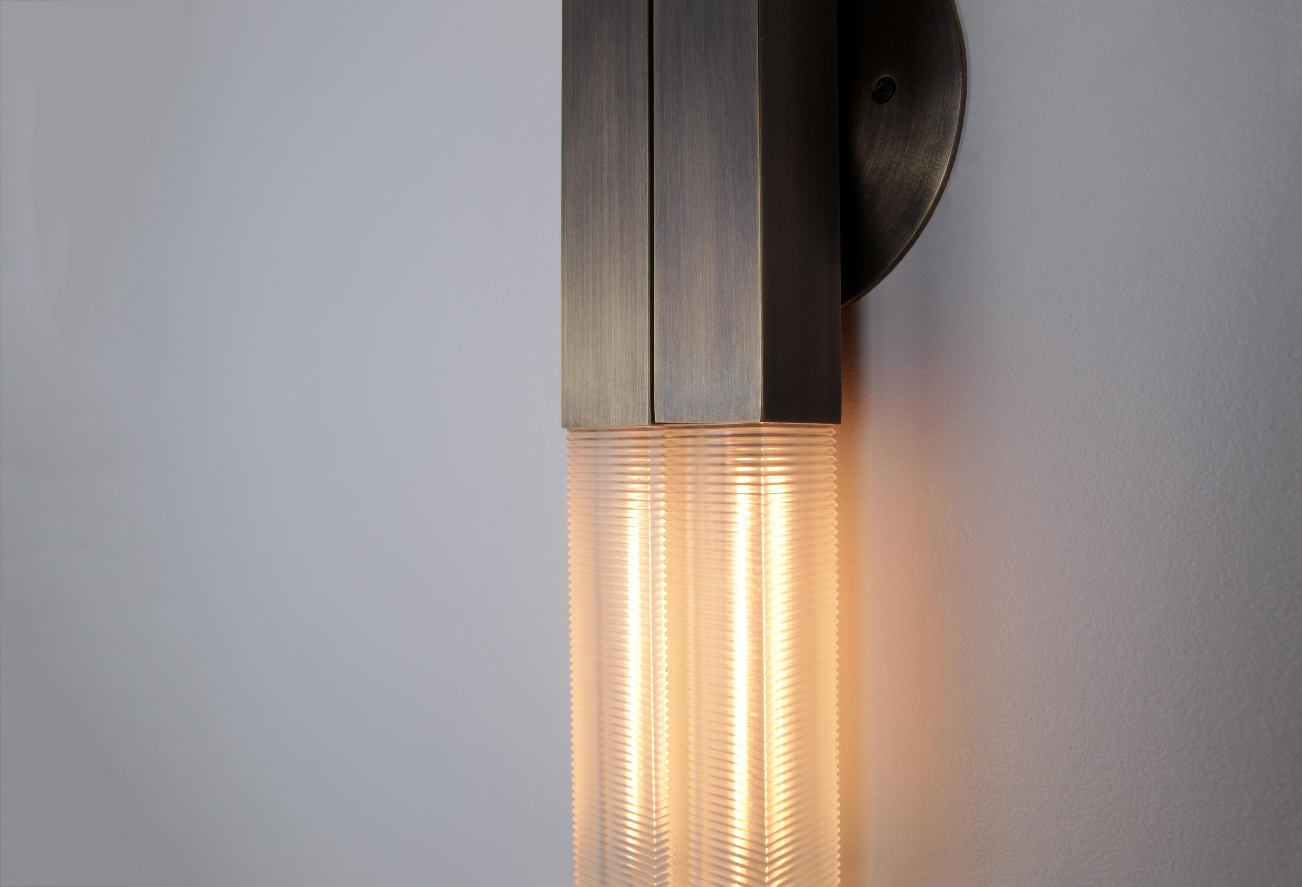 Organic Modern Modern Sconce/ POST KoKo Sconce/ Daikon Studio/ Modern Minimal Sconce  For Sale