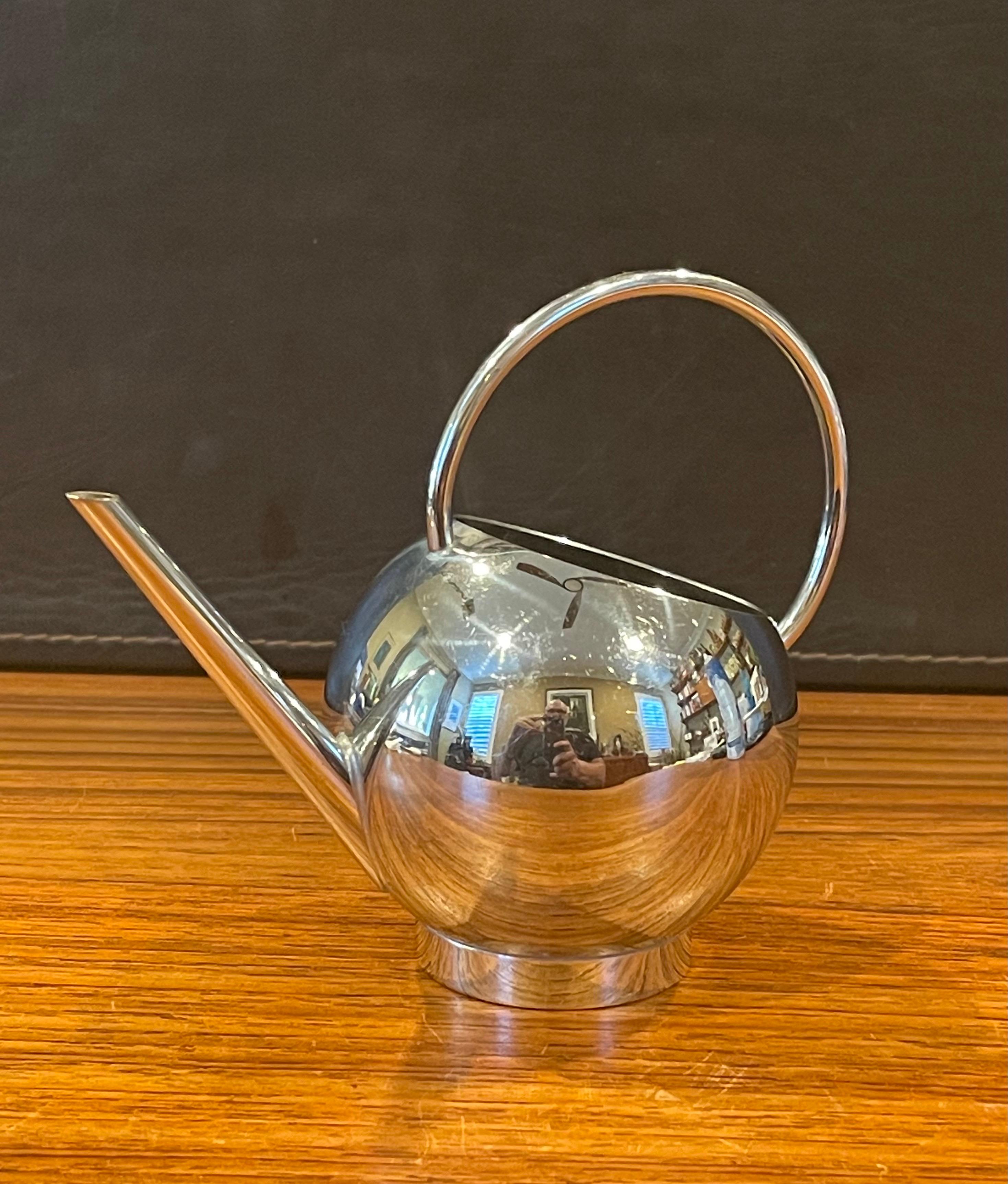 Small Modernist Chrome Pitcher by Russel Wright for Chase Co. 2