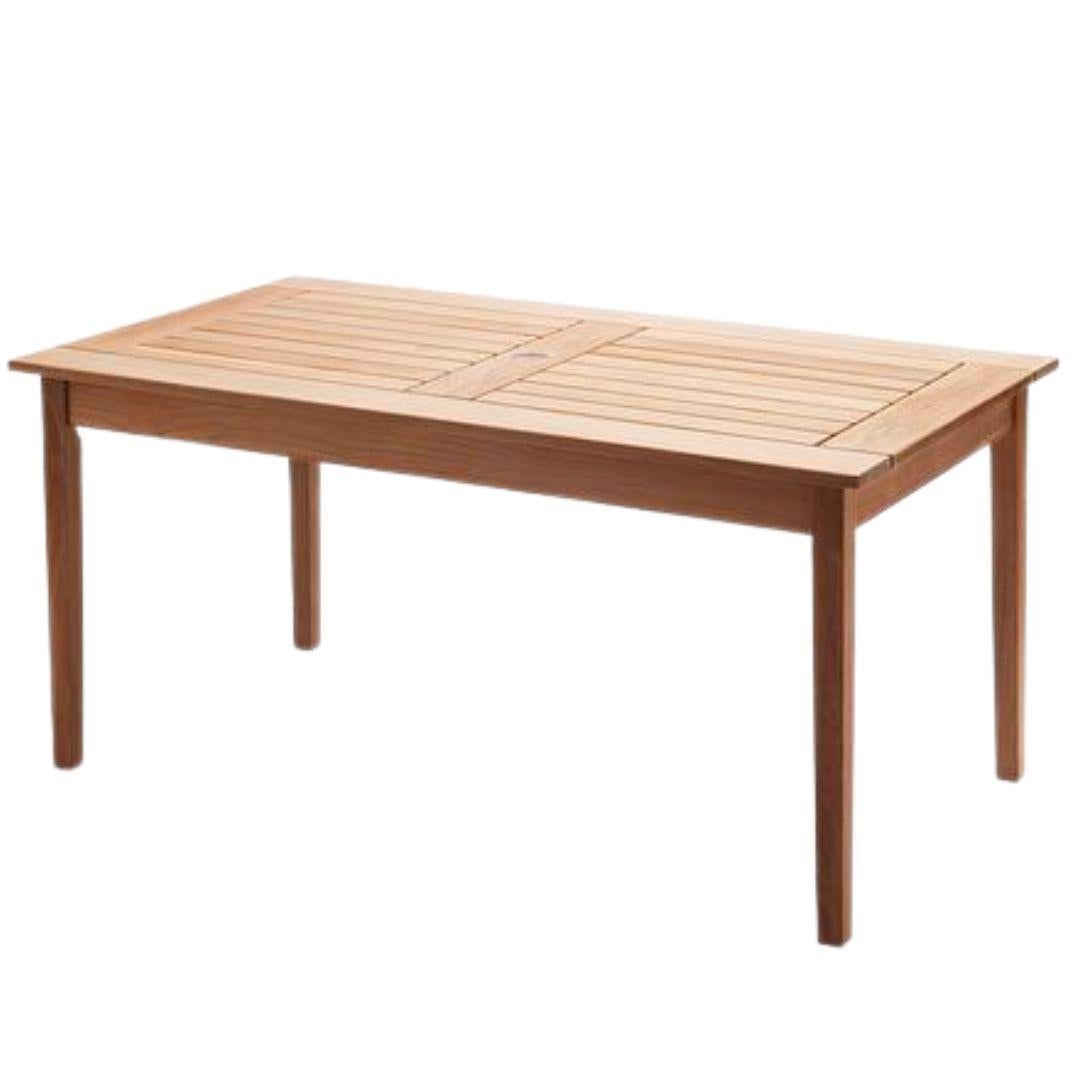 Contemporary Small Mogens Holmriis Outdoor 'Drachmann 86' Teak Table for Skagerak For Sale