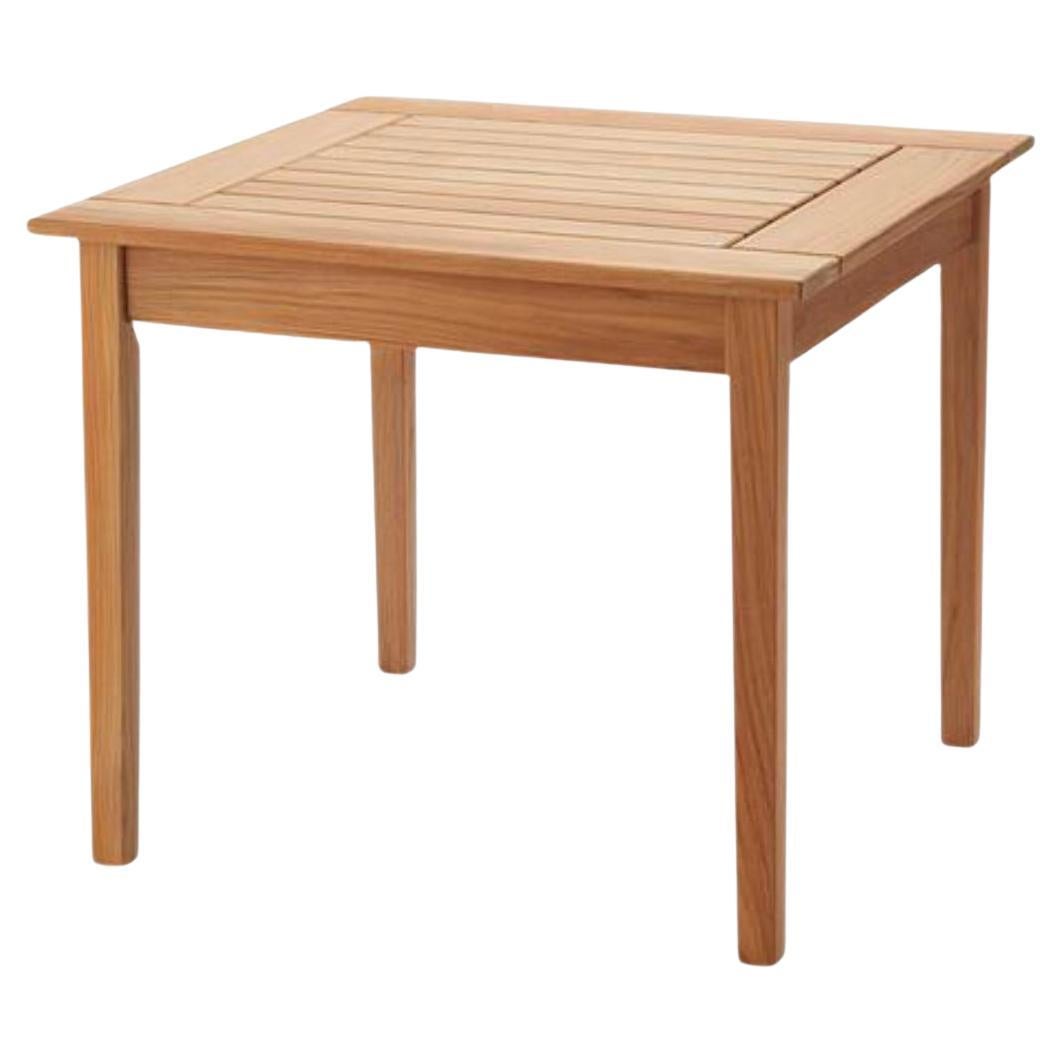 Small Mogens Holmriis Outdoor 'Drachmann 86' Teak Table for Skagerak For Sale