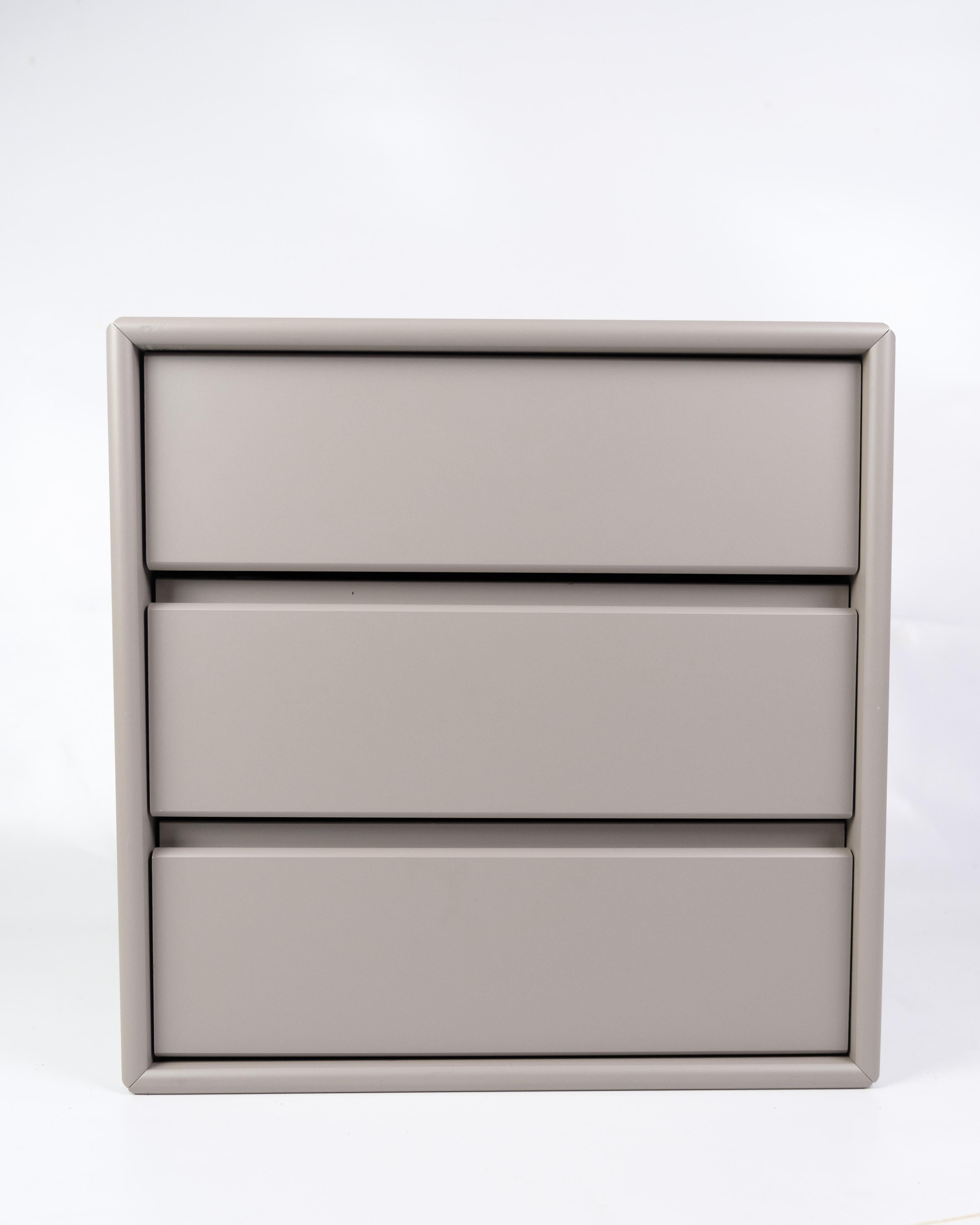 Scandinavian Modern Small Montana Module With Drawers Made In Grey By Peter J. Larsen For Montana