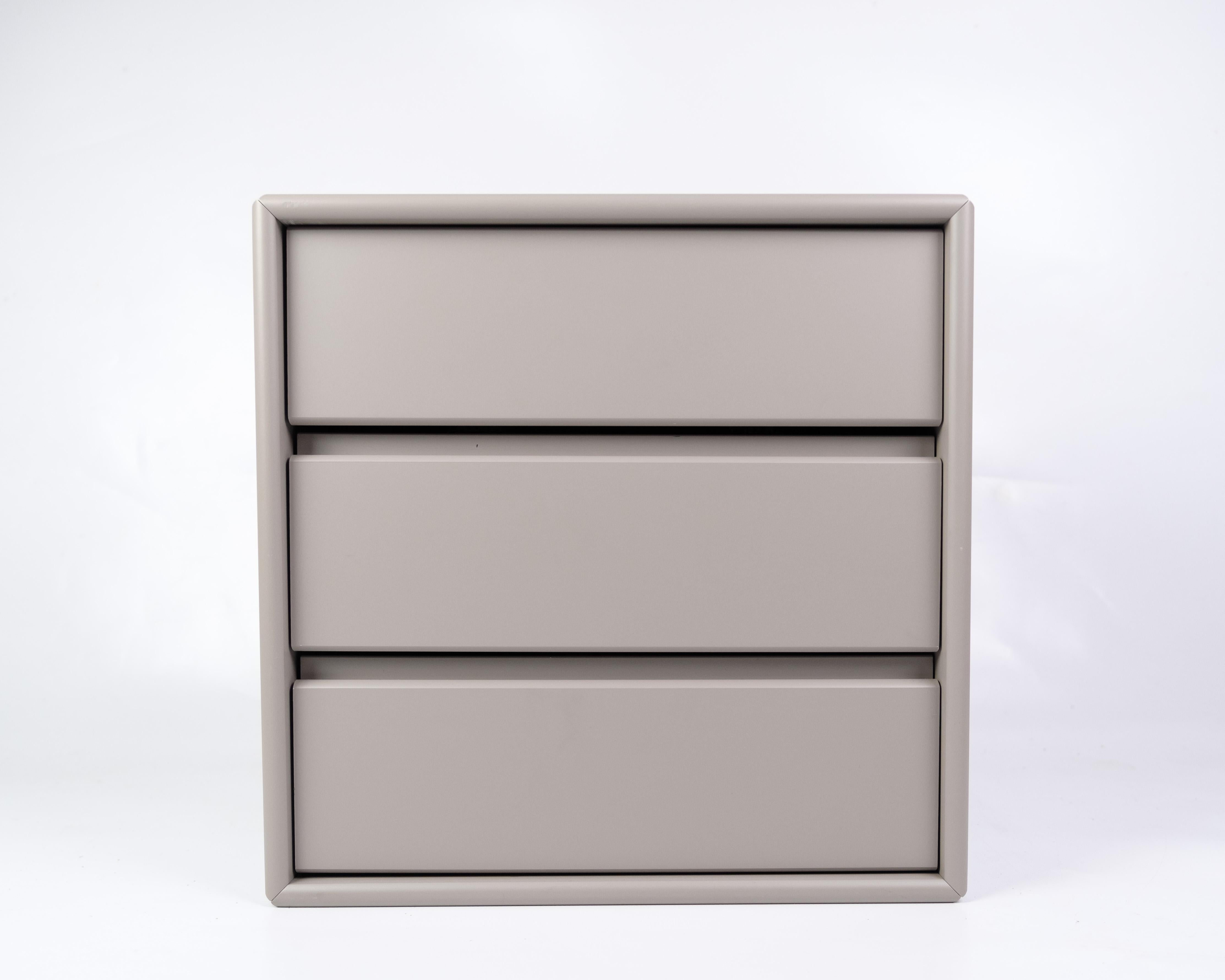 Danish Small Montana Module With Drawers Made In Grey By Peter J. Larsen For Montana