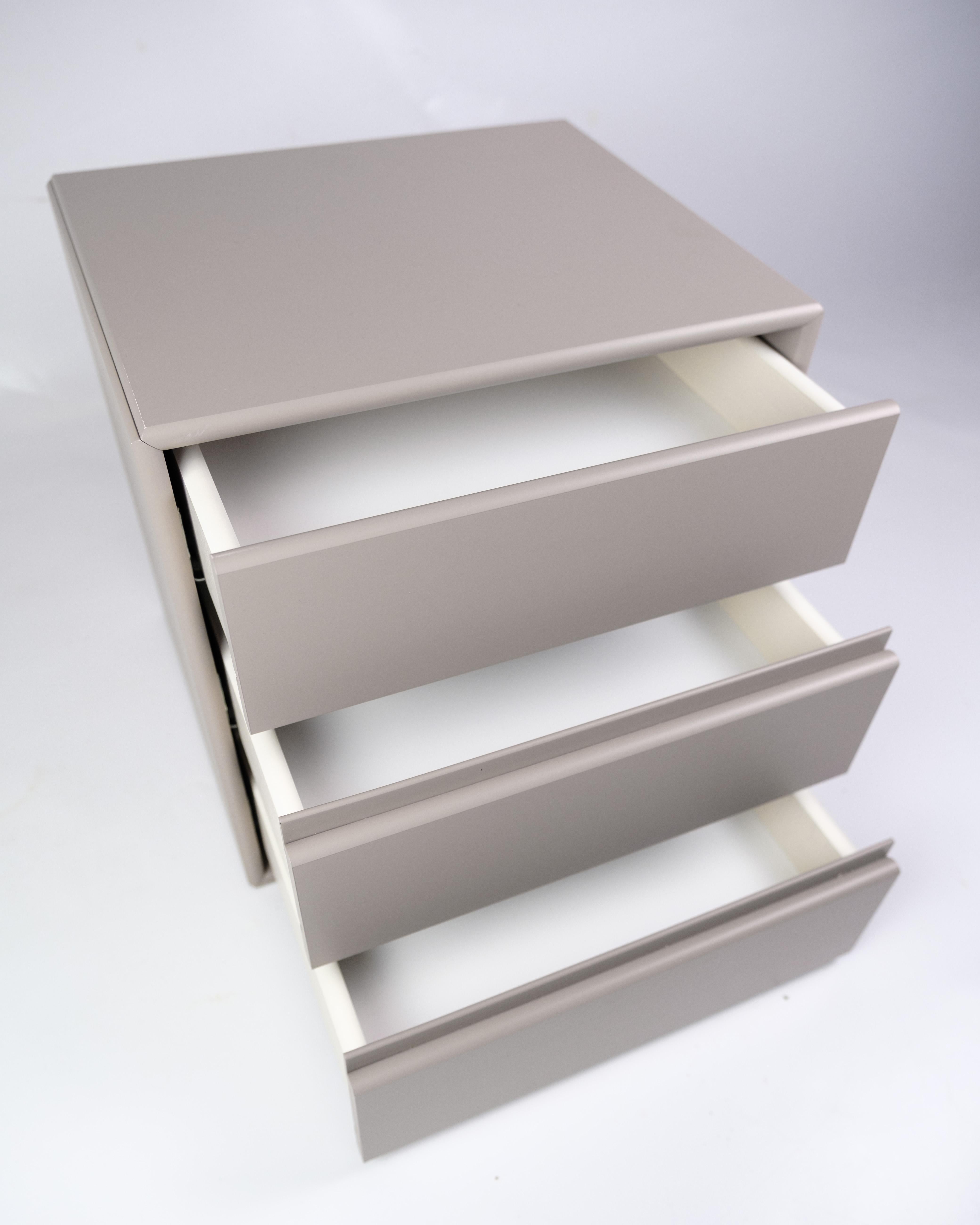 Wood Small Montana Module With Drawers Made In Grey By Peter J. Larsen For Montana