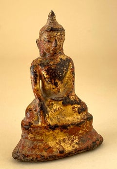Store closing March 31..  Buddha Myanmar Burma Ancient Layered Patina
