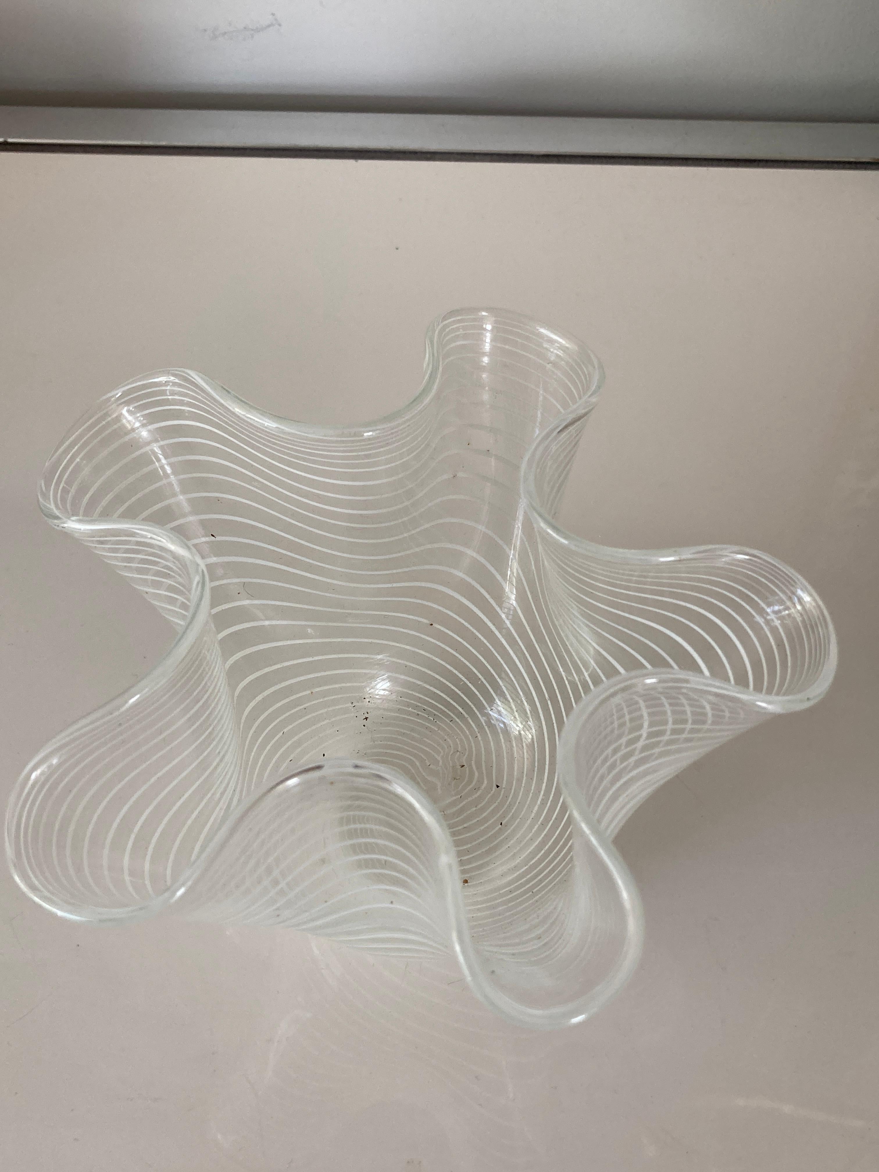 Francese Piccolo vetro di Murano  Vaso 