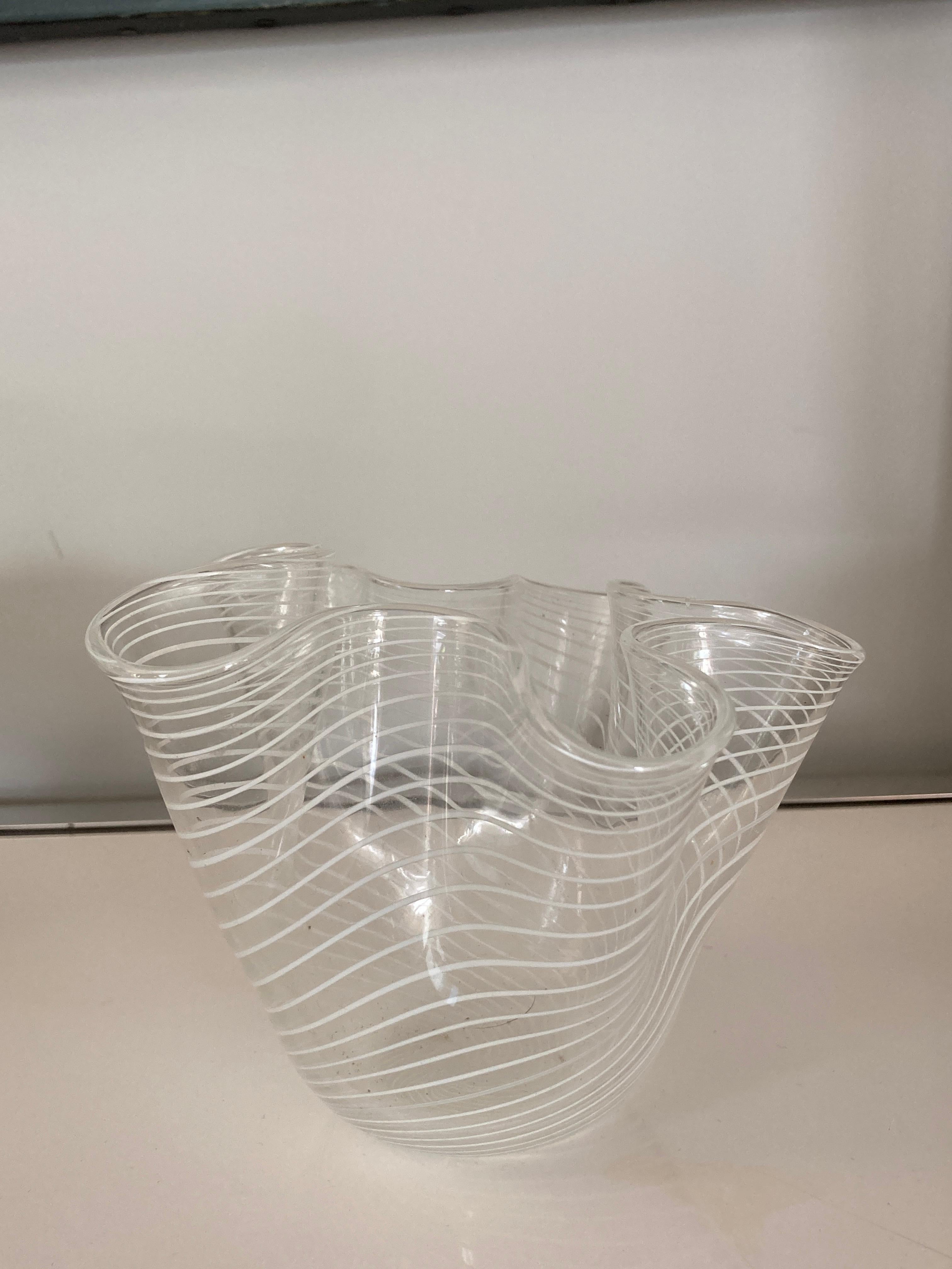 Piccolo vetro di Murano  Vaso 