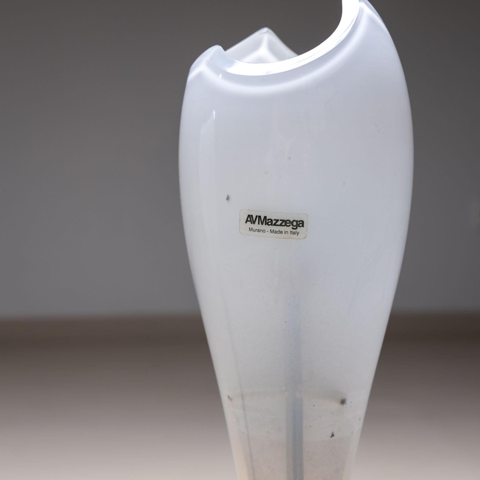 Mid-20th Century Small Murano glass table lamps by AV Mazzega, Italy 1960s For Sale