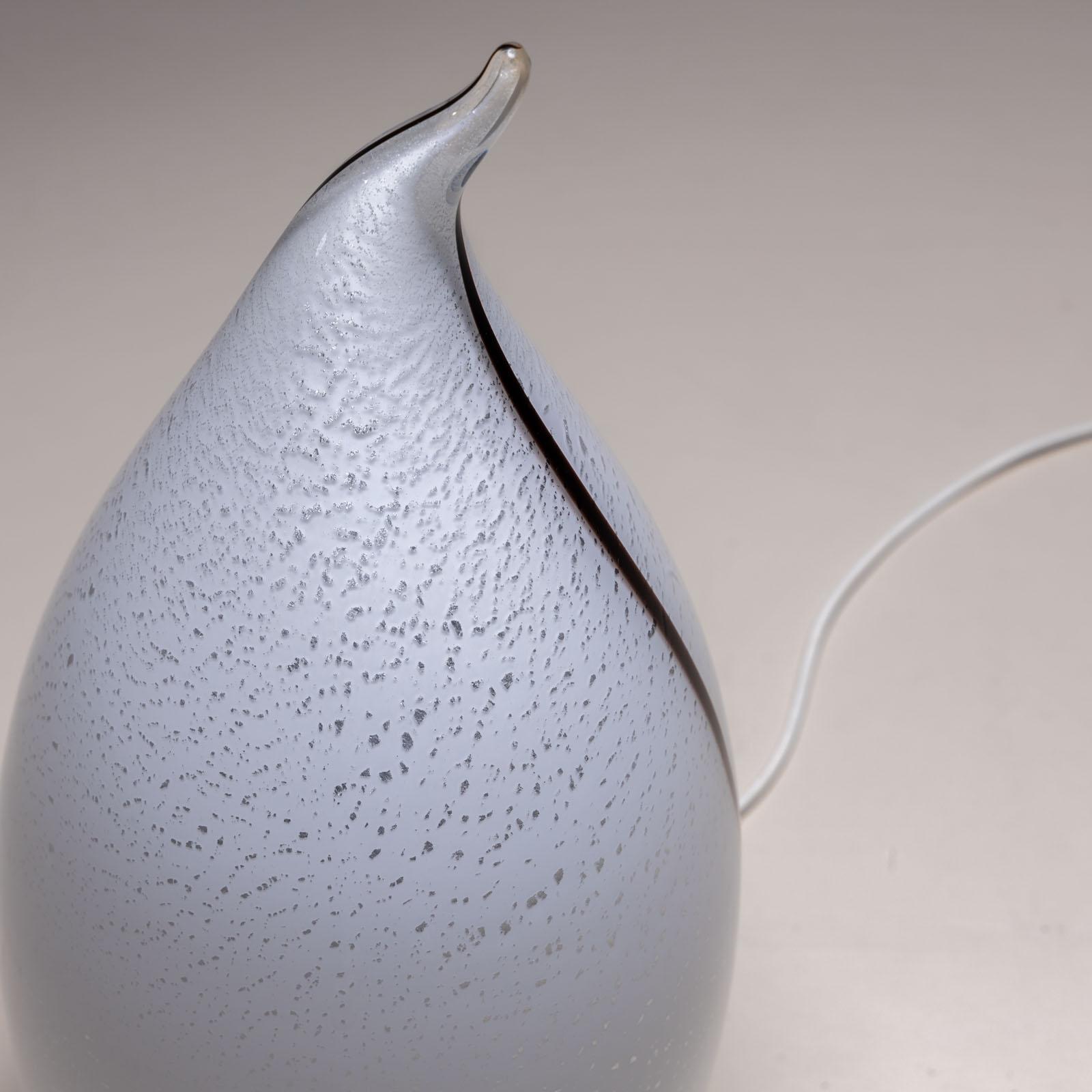 Pequeña lámpara de mesa de Murano, Italia Mediados del siglo XX Italiano en venta