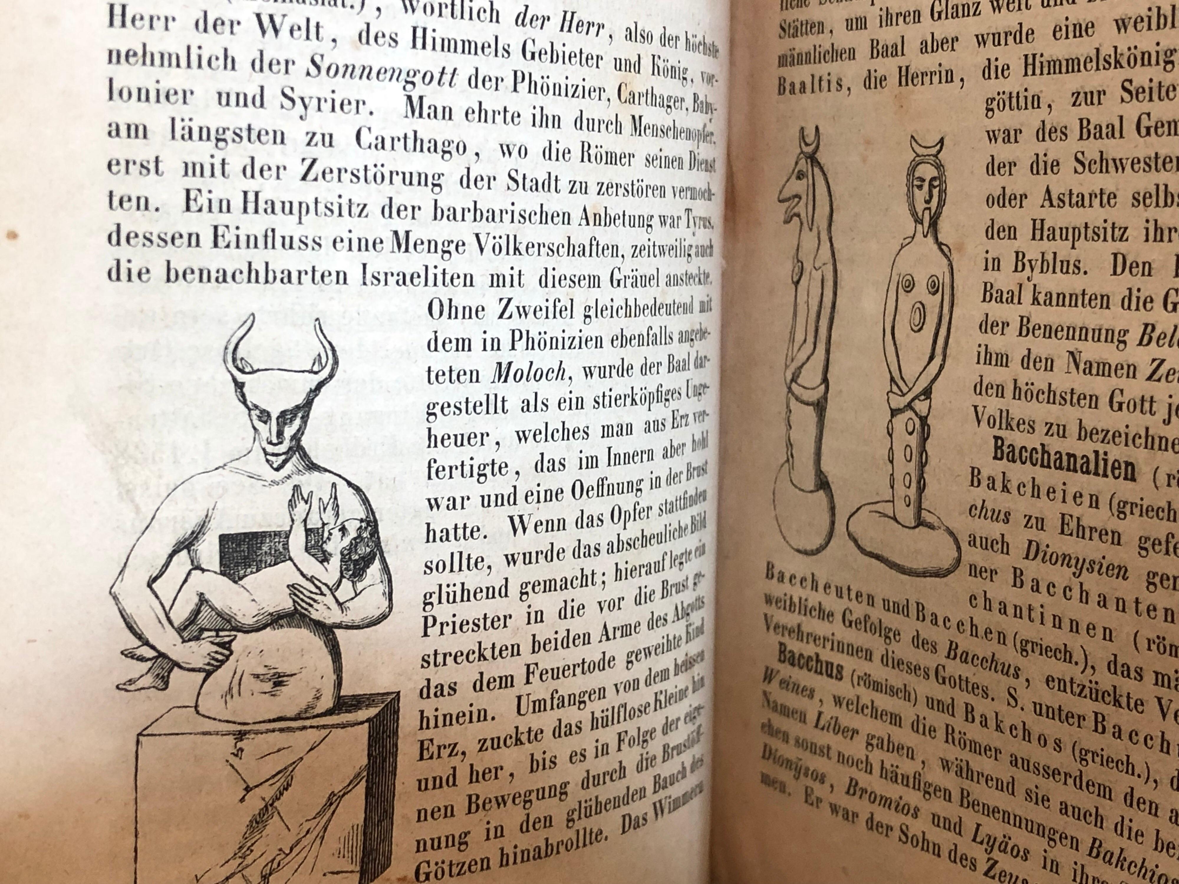Small Mythology Pocket Book, Leipzig 1892 by Johannes Minckwitz In Good Condition In Sofia, BG