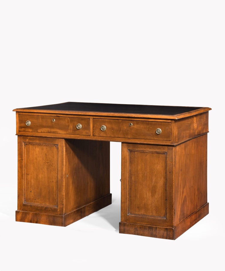 Small 19th Century Mahogany Partners Desk For Sale At 1stdibs