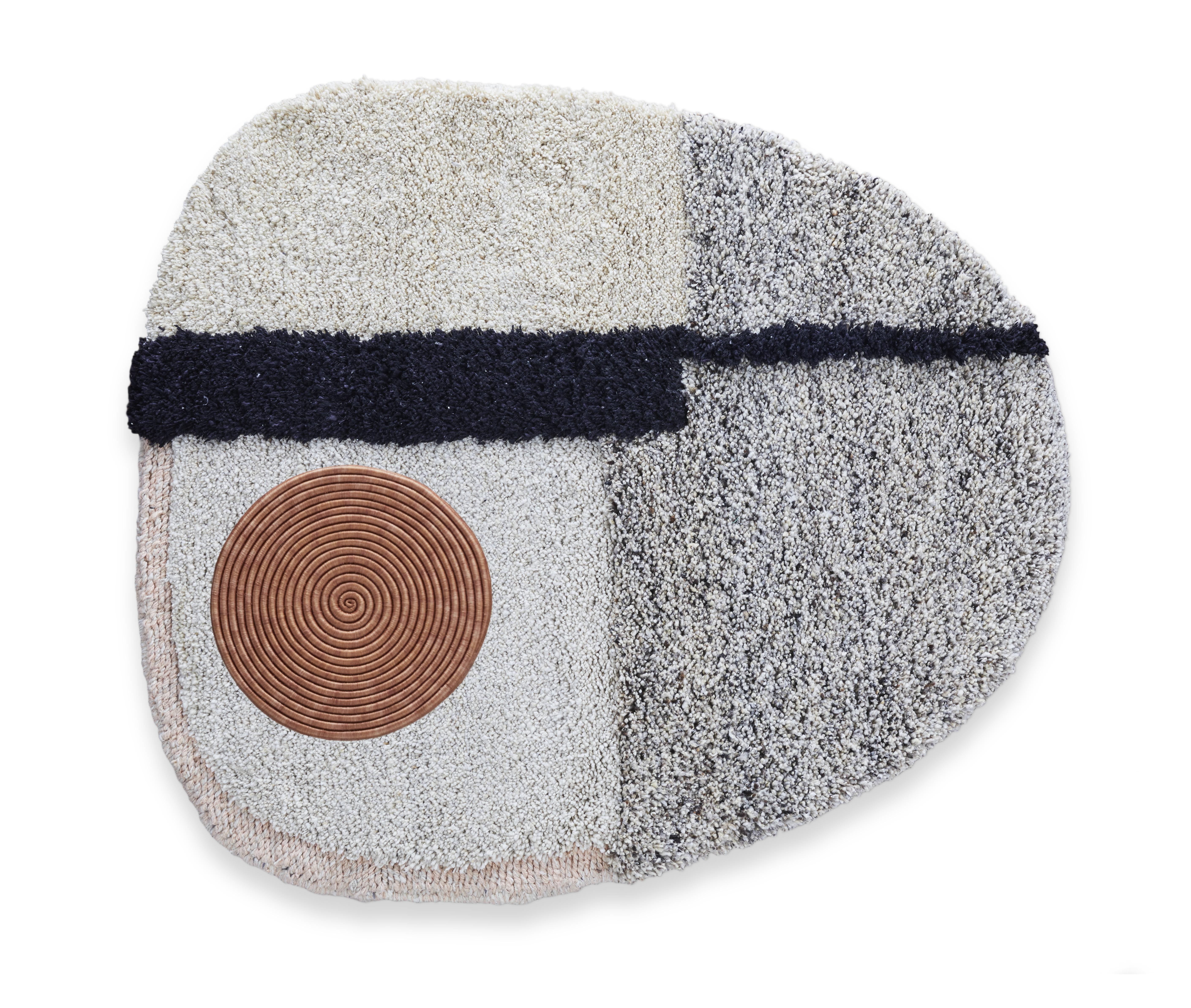 Small Nudo Rug by Sebastian Herkner For Sale 6