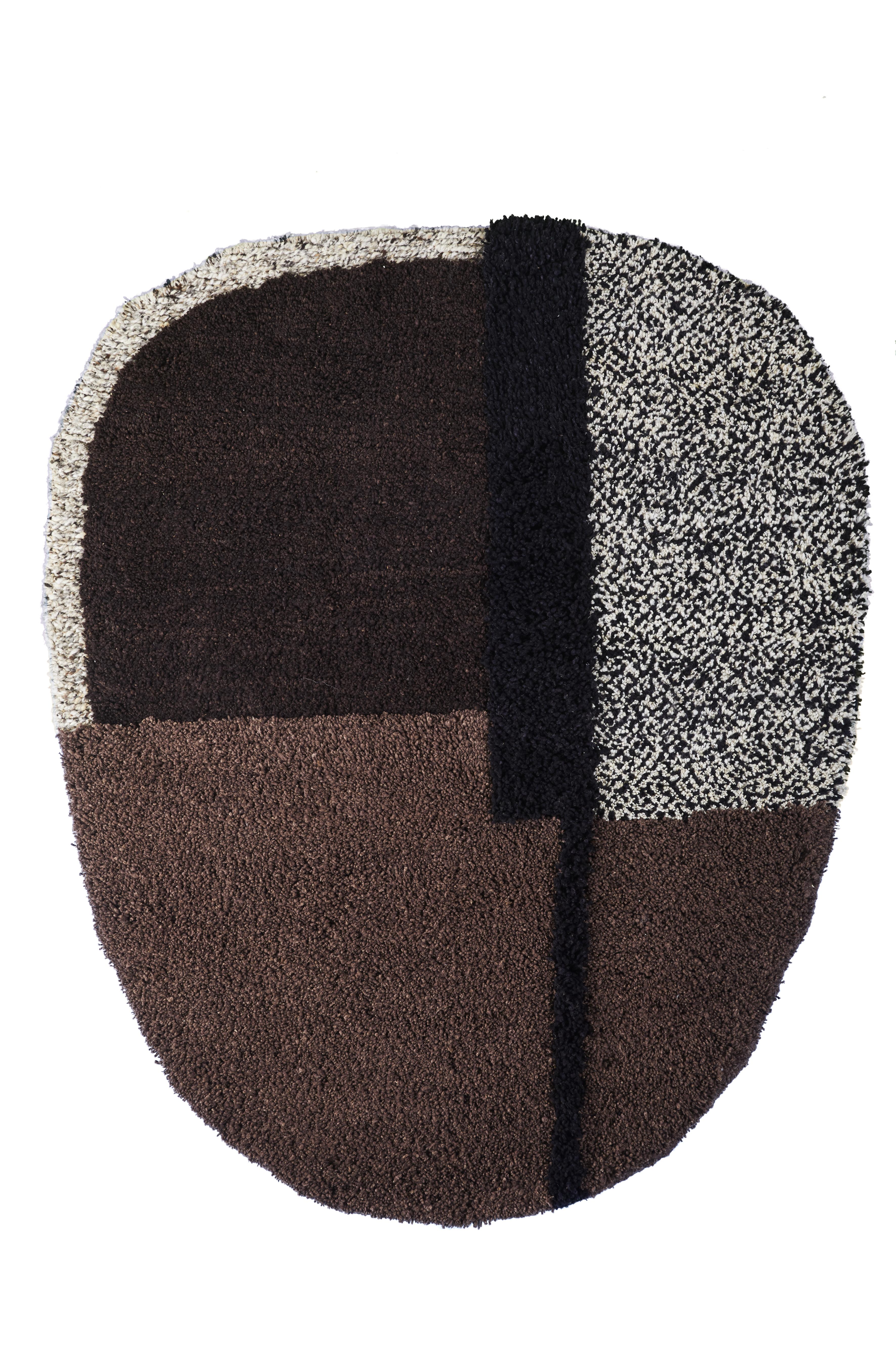 Hand-Woven Small Nudo Rug by Sebastian Herkner For Sale