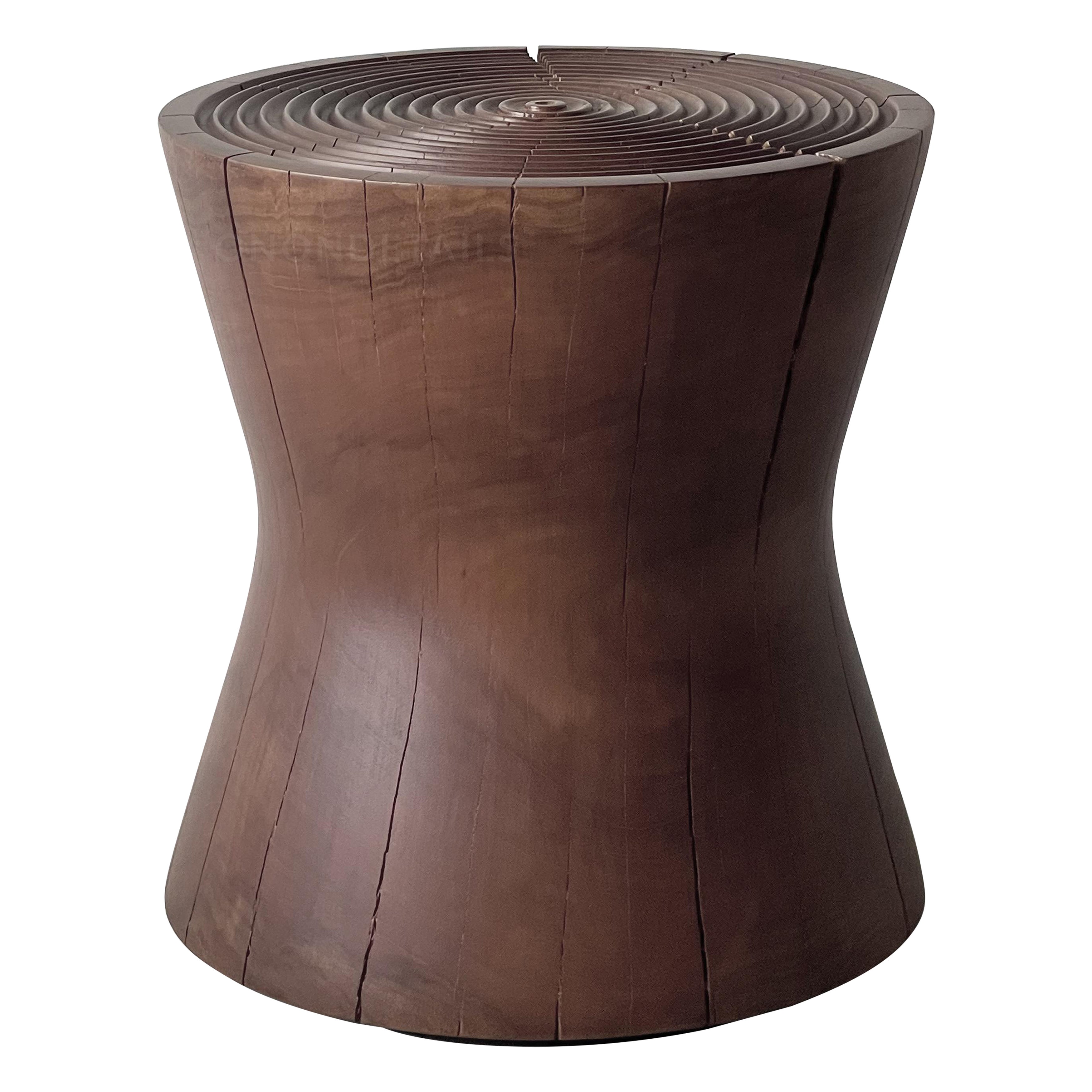 Small Oak and Walnut Hoàng Sa Coffee Table 03 by ONON DETAILS