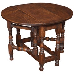 Small Oak Gateleg Table