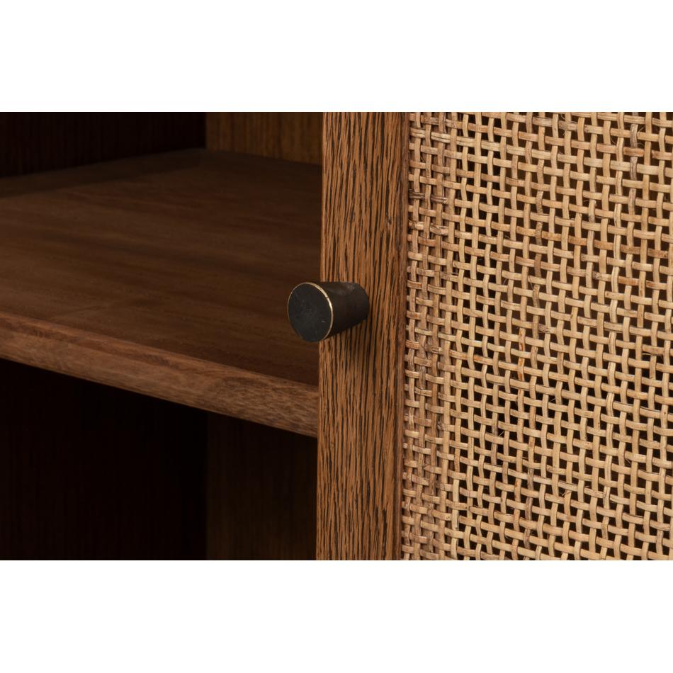 Credenza pequeña de roble de mediados del siglo XX Siglo XXI y contemporáneo en venta