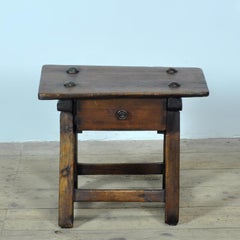Small oak Spanish table, circa 1840