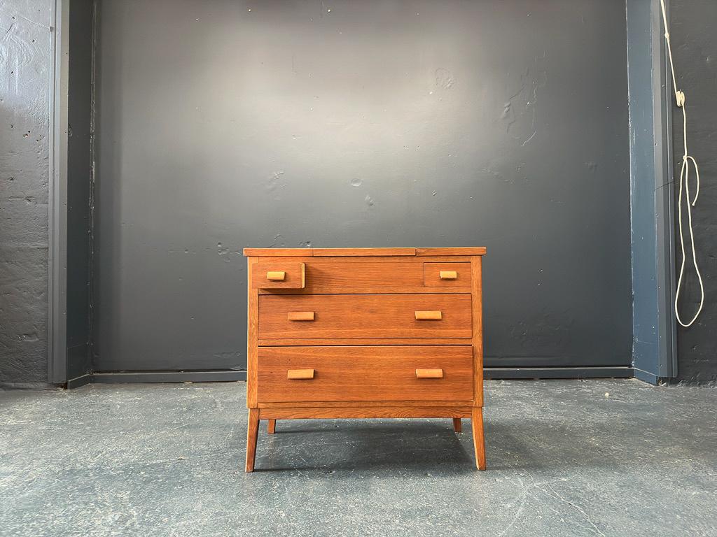 Danish Small Oak Vanity
