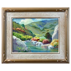 Small Oil Painting by California Plein Air Painter Joane Cromwell