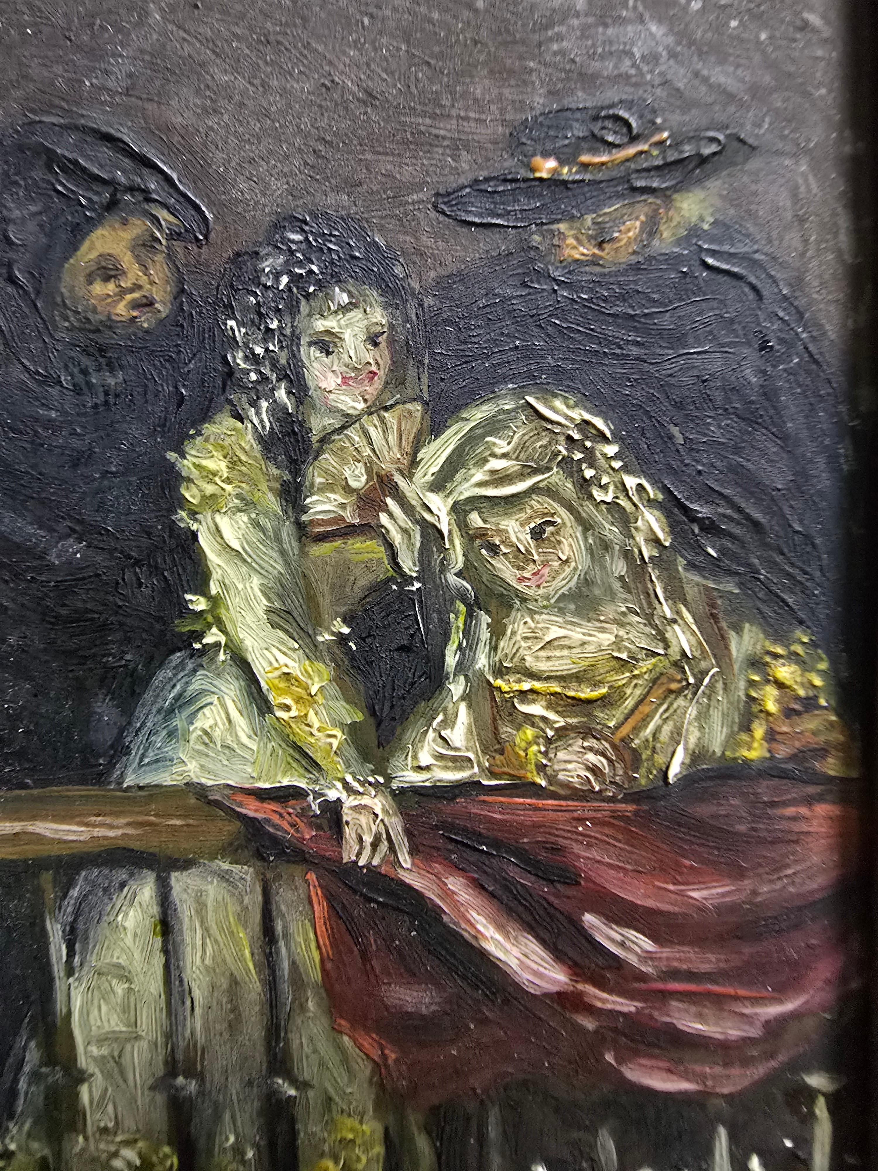 Small Oil Painting on Copper, Circa 1800 FRANCISCO DE GOYA For Sale 5