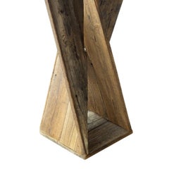 Small Old Fir Decorative Table, Made in Italy