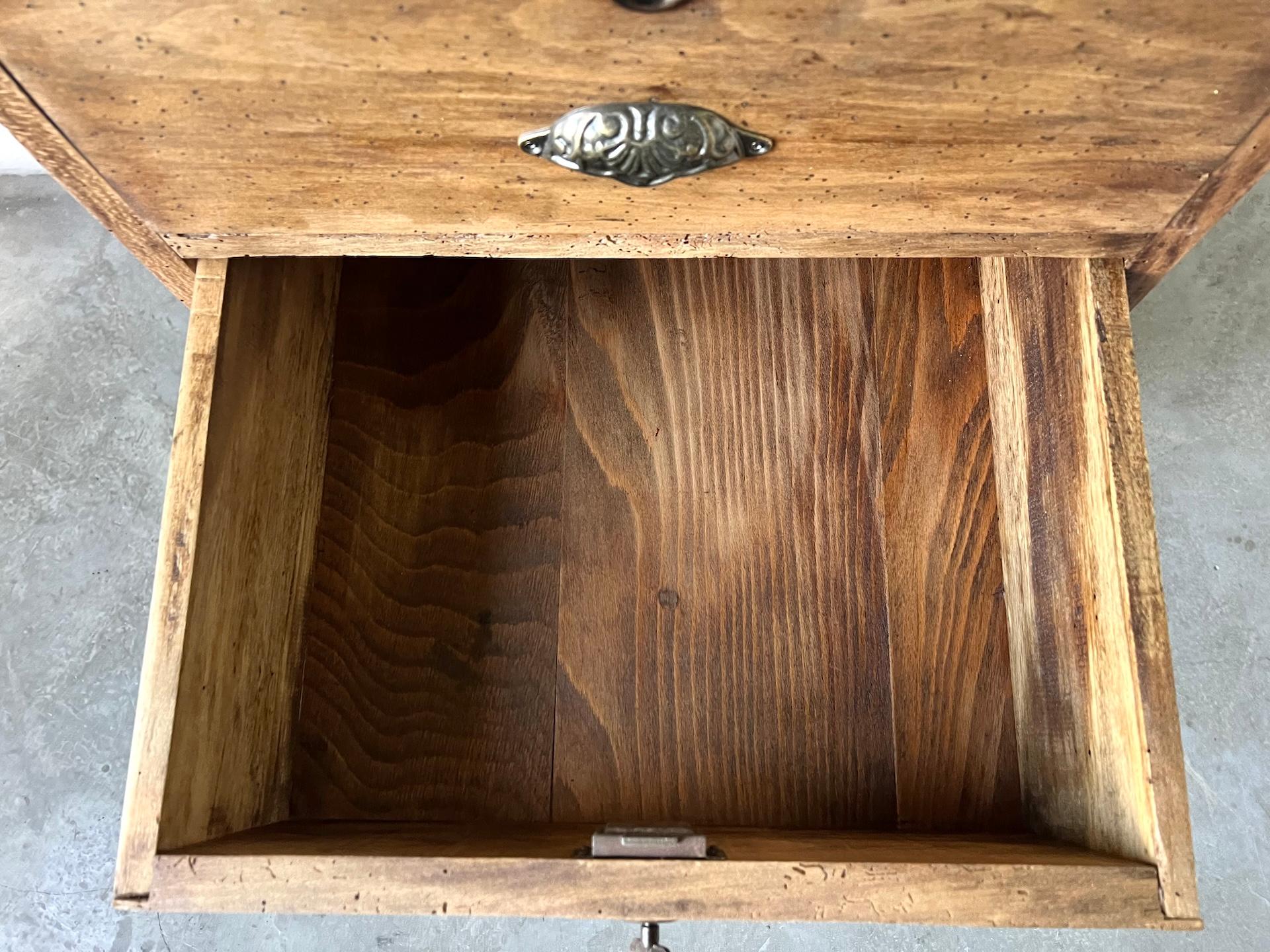 Small old french vertical craft unit with 5 drawers at 1stDibs