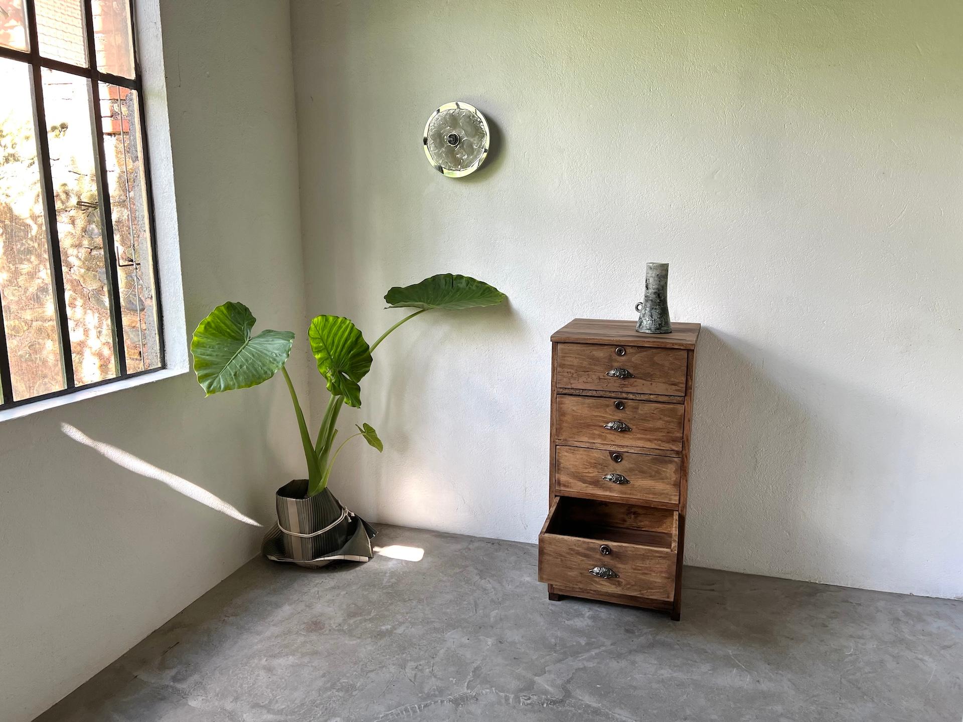 Small old french vertical craft unit with 5 drawers at 1stDibs