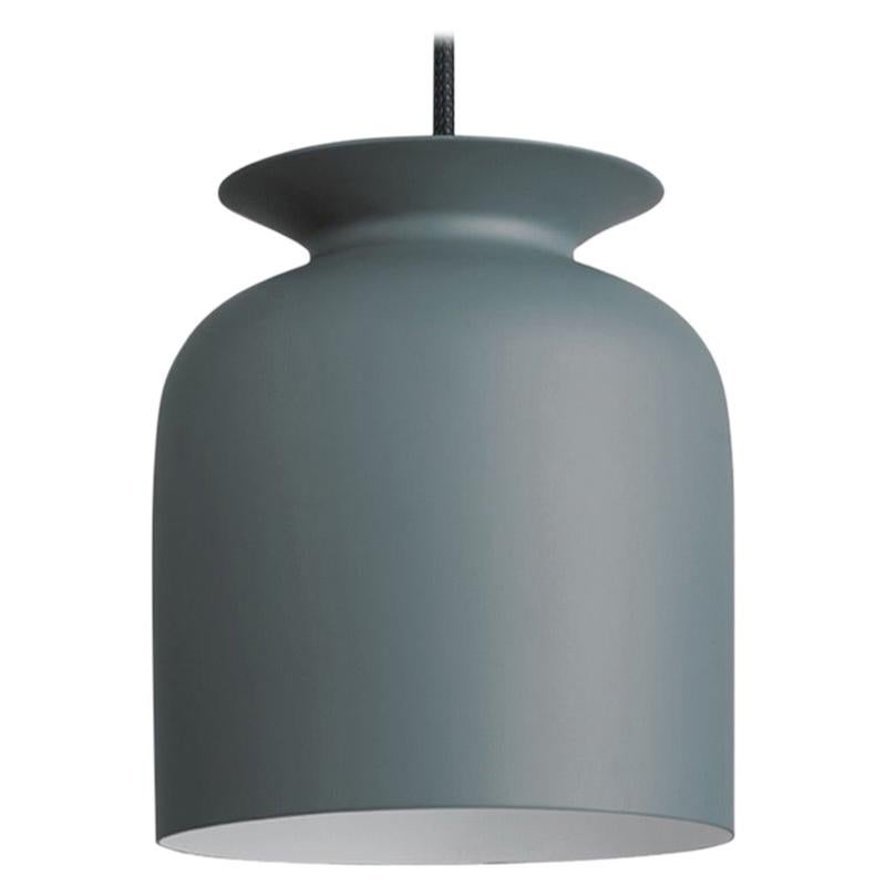 Small Oliver Schick Ronde Pendant in Pigeon Grey for Gubi For Sale