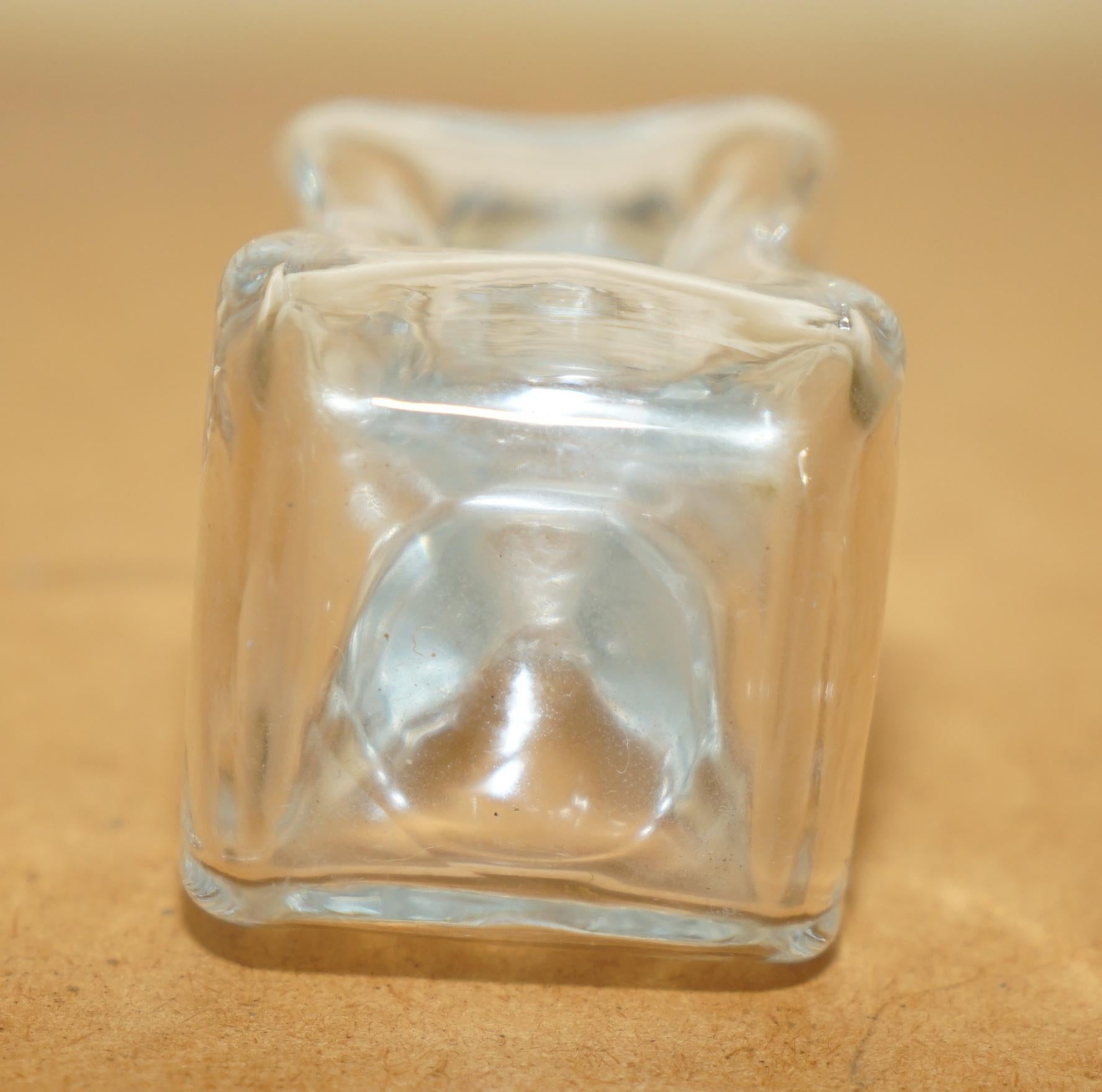 Milieu du XXe siècle PETIT DÉCANTEUR À UNE PERSONNE ASPREY & CO 1964 ARGENT STERLING PiNCH SPIRIT WINE en vente