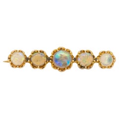 Small Opal Brooch