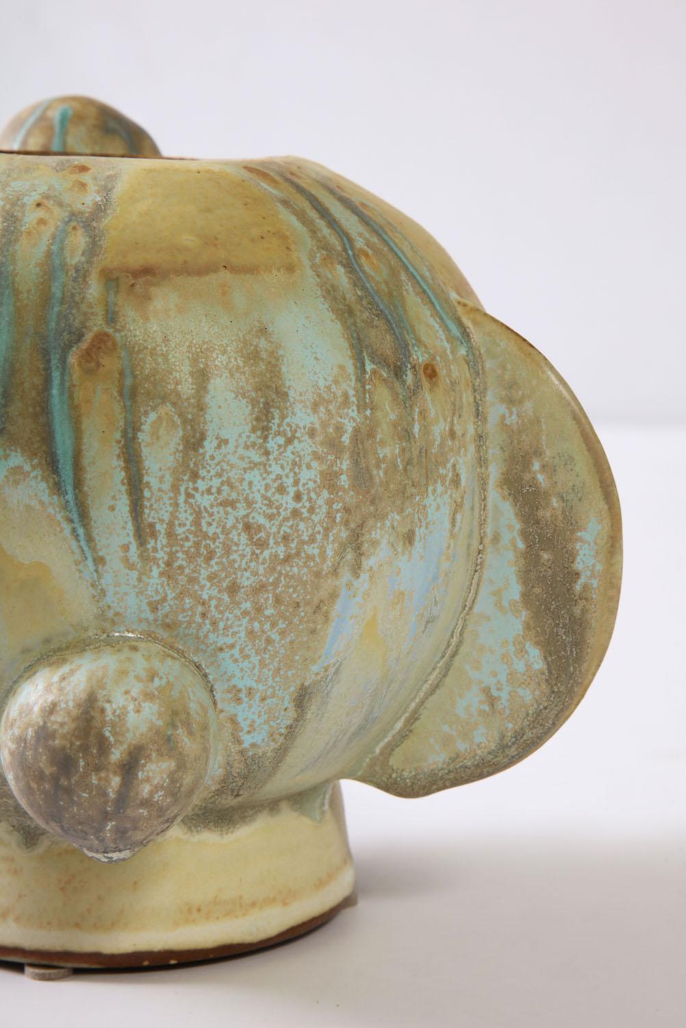 Contemporary Small Orb Vase #2 by Robbie Heidinger