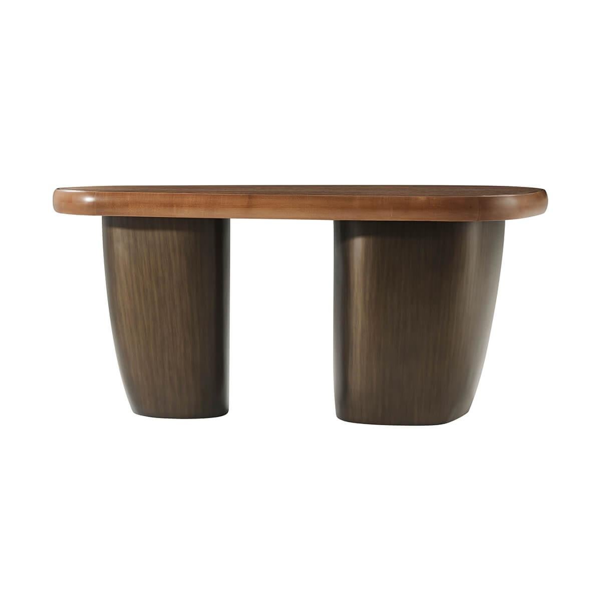 Contemporary Small Organic Modern Cocktail Table For Sale