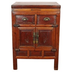 Small Oriental Bedside Cabinet