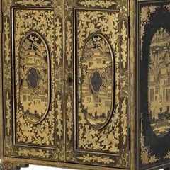 Small oriental cabinet - 19th century