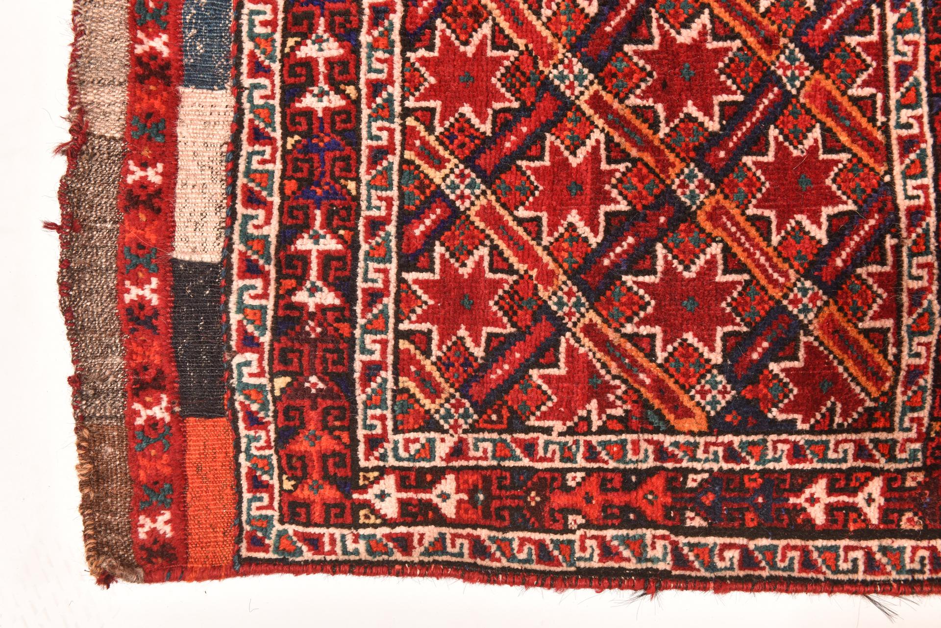 Hand-Knotted Small  Oriental Runner For Sale