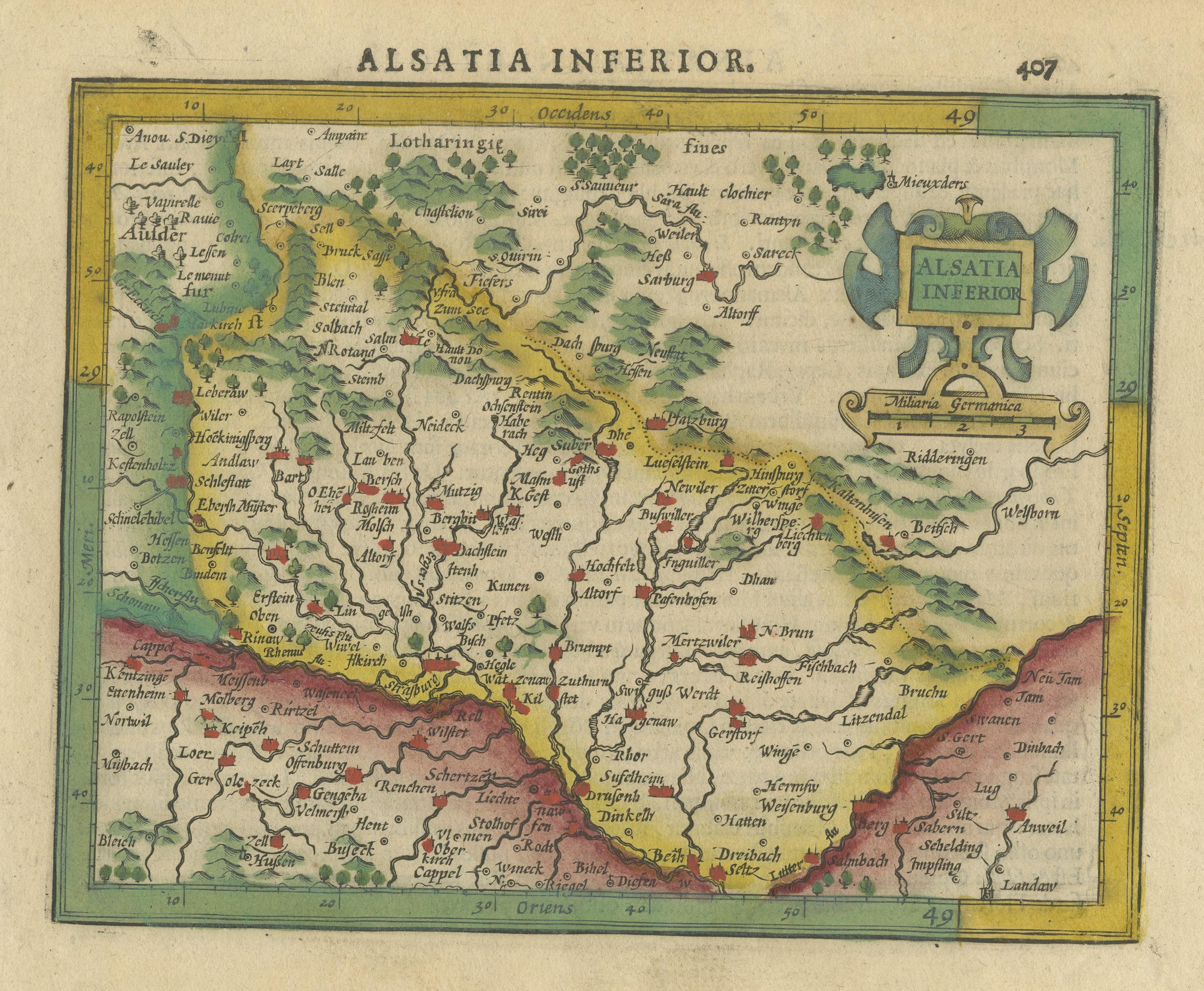 alsace germany map