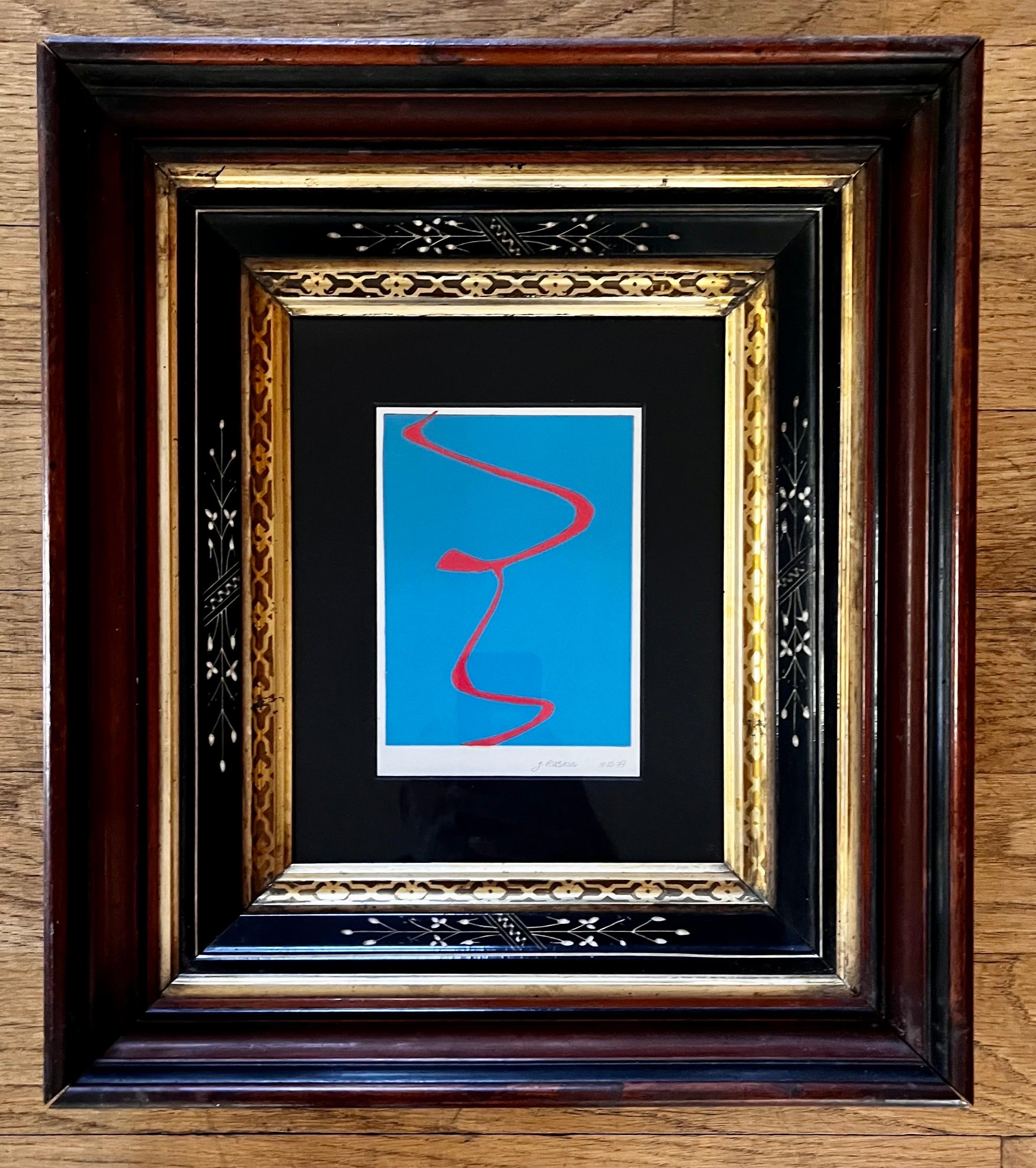 Piccolo collage di carta originale 