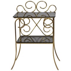 Small Ornamental Italian Vintage Side Table