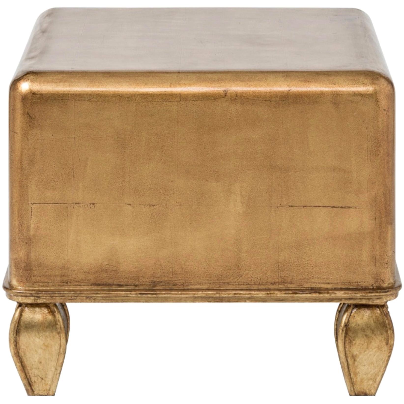 Contemporary Giltwood Coffee Table